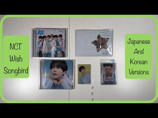 Unboxing: NCT Wish 2nd Single Songbord [Japanese and Korean