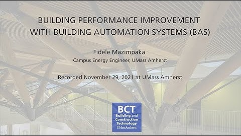 Building Performance Improvement with Building Automation Systems (BAS)