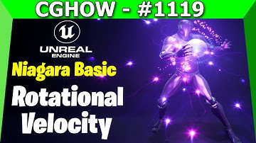 UE5.3 Niagara Basics – Rotational Velocity Made Easy (#33)