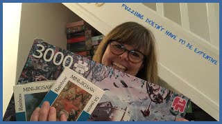 You don't 'have' to buy new Puzzles to enjoy jigsaws. (My latest puzzle haul)
