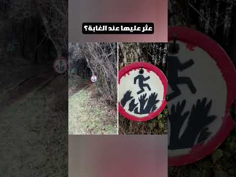 اشياء غامضة عثر عليها في الغابات