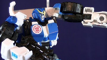 TRANSFORMERS ROBOTS IN DISGUISE RID STRONGARM HASBRO WARRIOR DELUXE REVIEW