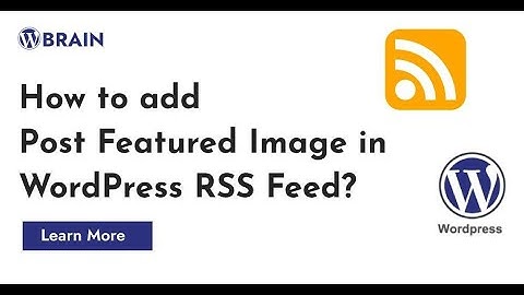 How to add post featured image in WordPress RSS Feed?