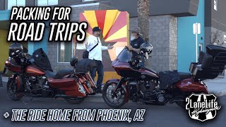 The Ride Home! | How We Pack Our Bikes for Trips | Phoenix to L.A.