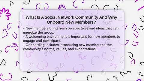 What Is A Social Network Community And Why Onboard New Members? - Everyday-Networking