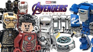 LEGO Avengers Endgame Iron Man Hall of Armour review! 2019 set 76125!