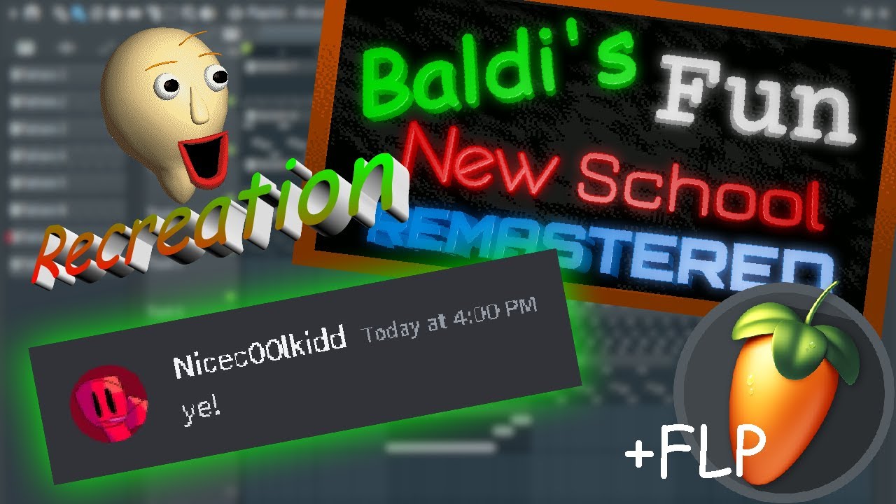 Baldi Loading Lengthy Load - Baldi's Fun New School Remastered ~ (FLP Recreation ...