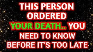 THIS PERSON ORDERED YOUR DEATH.. ‼| Gods urgent message | Gods message today #god #angelsmessage