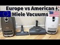 Europe vs American Miele Vacuum Cleaner Specifications