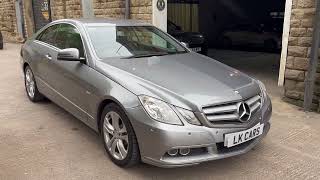 Mercedes-Benz E Class 2.1 E220 CDI BlueEfficiency SE Edition 125 G-Tronic+ Euro 5 (s/s) 2dr
