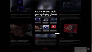 [NEWS] 240hz gaming display glasses #news #gaming #technology