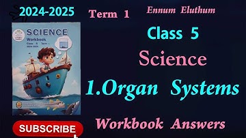 Ennum Eluthum 5th standard,Science,Unit 1,Organ Systems|Term 1,English medium(2024-2025)