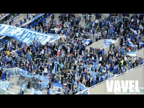 Hinchada de Godoy Cruz frente a Estudiantes / Por un lugar en la Libertadores / 28-05-16