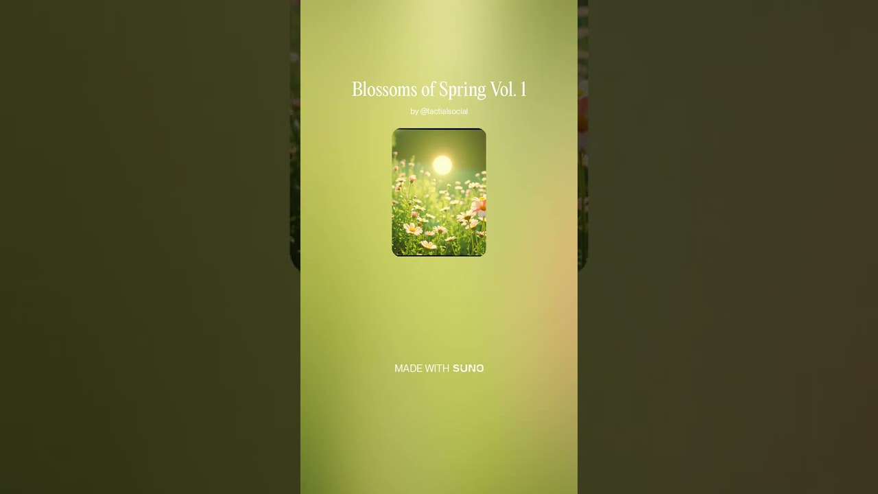 Blossoms of Spring Vol. 1 | Blossom Breeze 🌸 | Soft & Airy Spring Awakening | Tactical Social