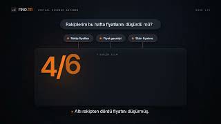 Virtual Revenue Advisor: Sorun, raporu açmayın | finosor soru 1 rakip fiyatlari