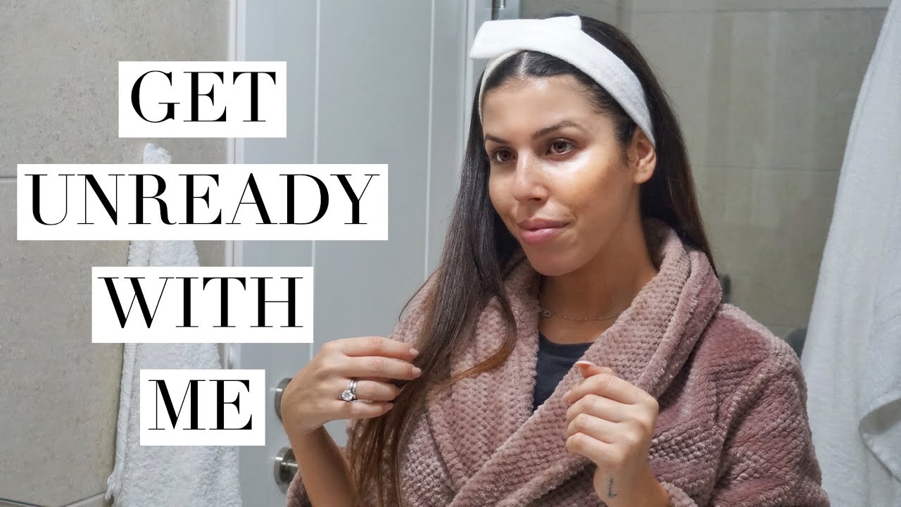 GET UNREADY WITH ME | שגרת הטיפוח בלילה