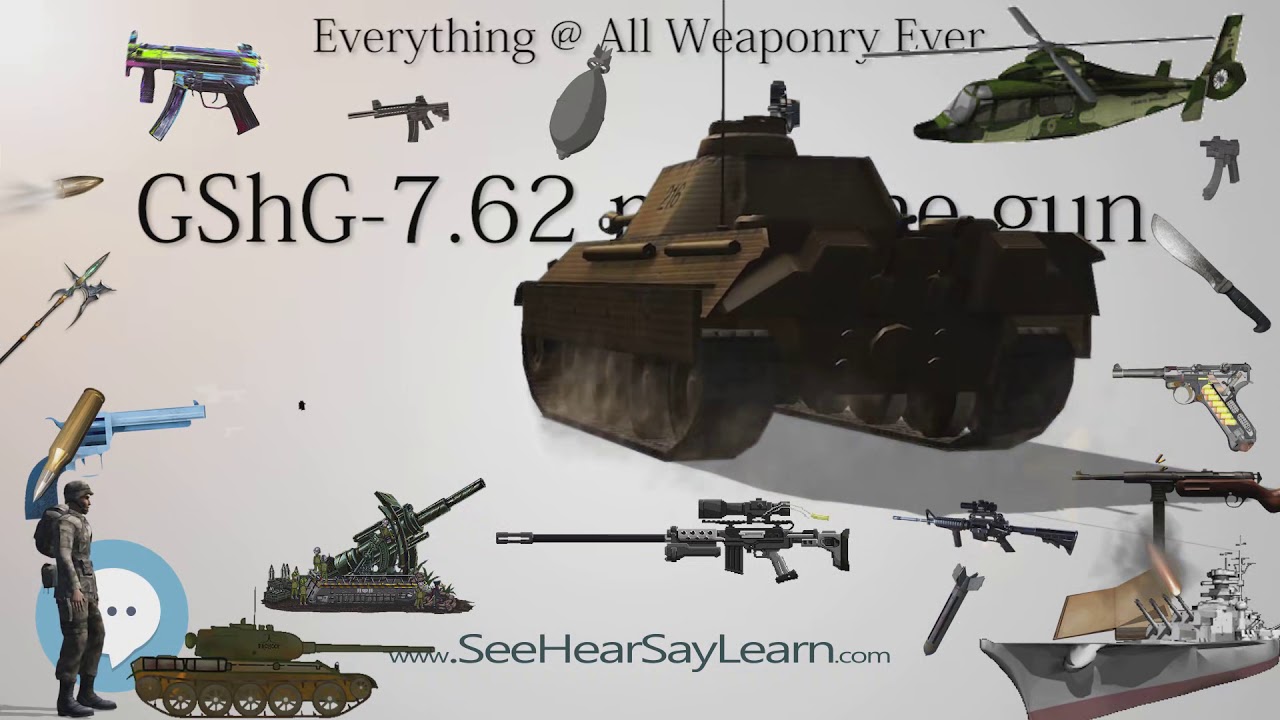 GShG 7 62 machine gun (Everything WEAPONRY & MORE