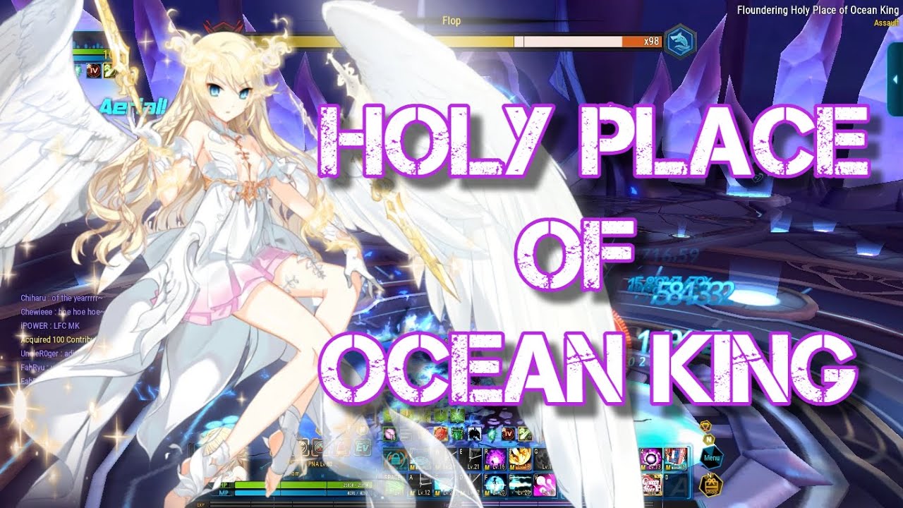 Closers - Seulbi Lee ( 5th Job ) Floundering Holy Place of Ocean King