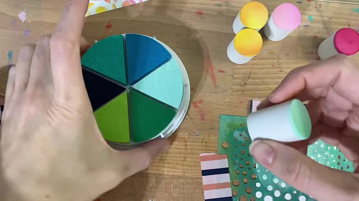 Vicki Boutin Color Wheel Inks + Stencils
