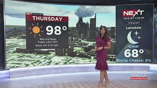 Philadelphia Weather Tracking The Worst of The Heat
