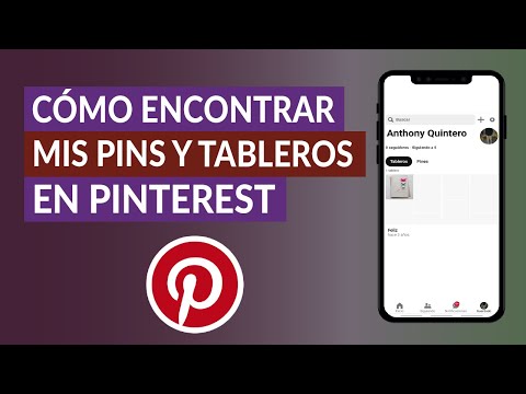 Cómo Encontrar y ver mis Pines y Tableros Guardados en Pinterest