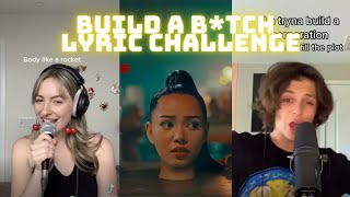 'BUILD A B*TCH' Bella Poarch - Lyric Challenge | Tiktok Compilation