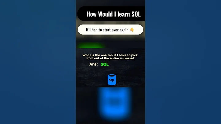 SQL Roadmap You MUST Follow in 2025