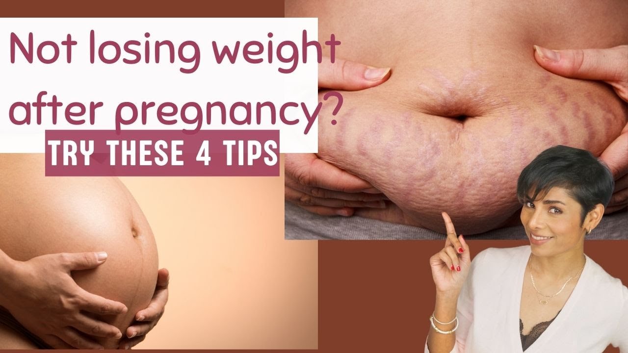 4 Reasons You Aren't Losing Baby Weight/ How to LOSE WEIGHT FAST after PREGNANCY