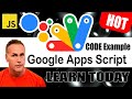 How to Create Template From File Output with Google Apps Script Video #3 of 7