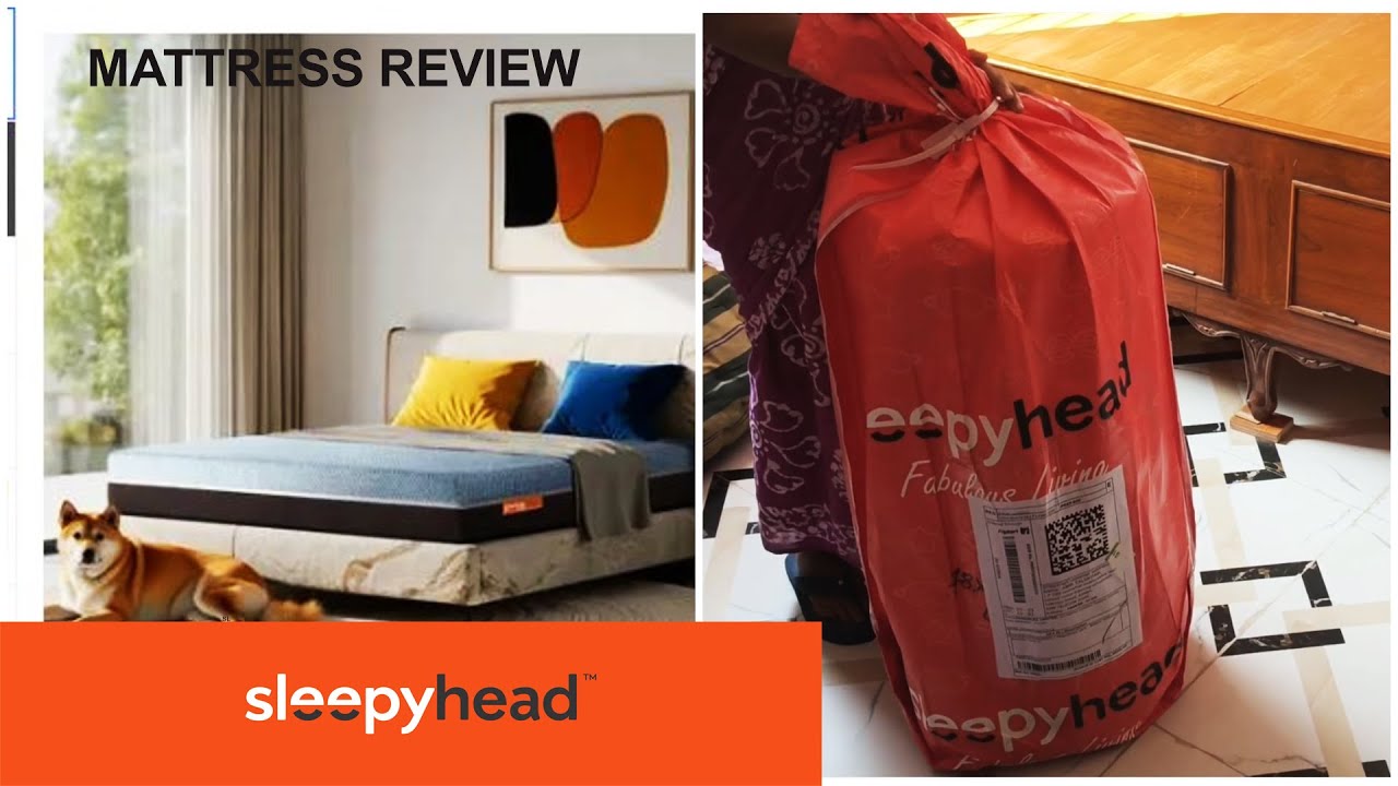 Sleepyhead Laxe BodyIQ Orthopedic Memory Foam 6 inch Queen Latex Foam Mattress Review I Flipcart buy