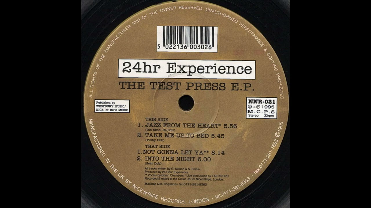 24Hour Experience - Jazz From The Heart (Old Skool Re-Edit) [NNR-021]