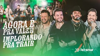 Agora é Pra Valer / Implorando Pra Trair - Max e Luan e Cleber e Cauan [Esqueminha Acústico]