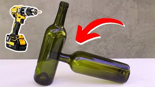 How to Drill a Hole in a Wine Bottle