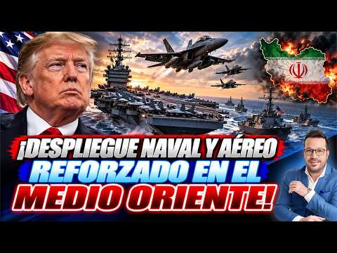 ALERTA MÁXIMA EE UU alista todas las opciones y refuerza su presencia ante IRÁN