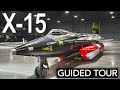 Detailed tour around the only X-15 on display in the world.