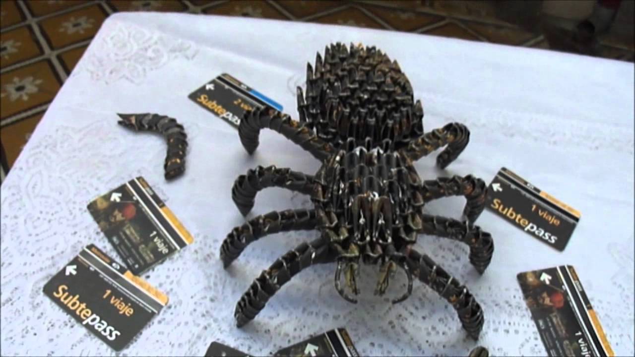 Origami 3d Loro By Eduardo Copa