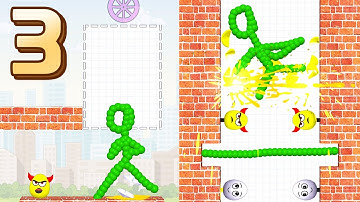 😈 Draw To Smash：Logie Puzzle / Gameplay Walkthrough / Level 101-150