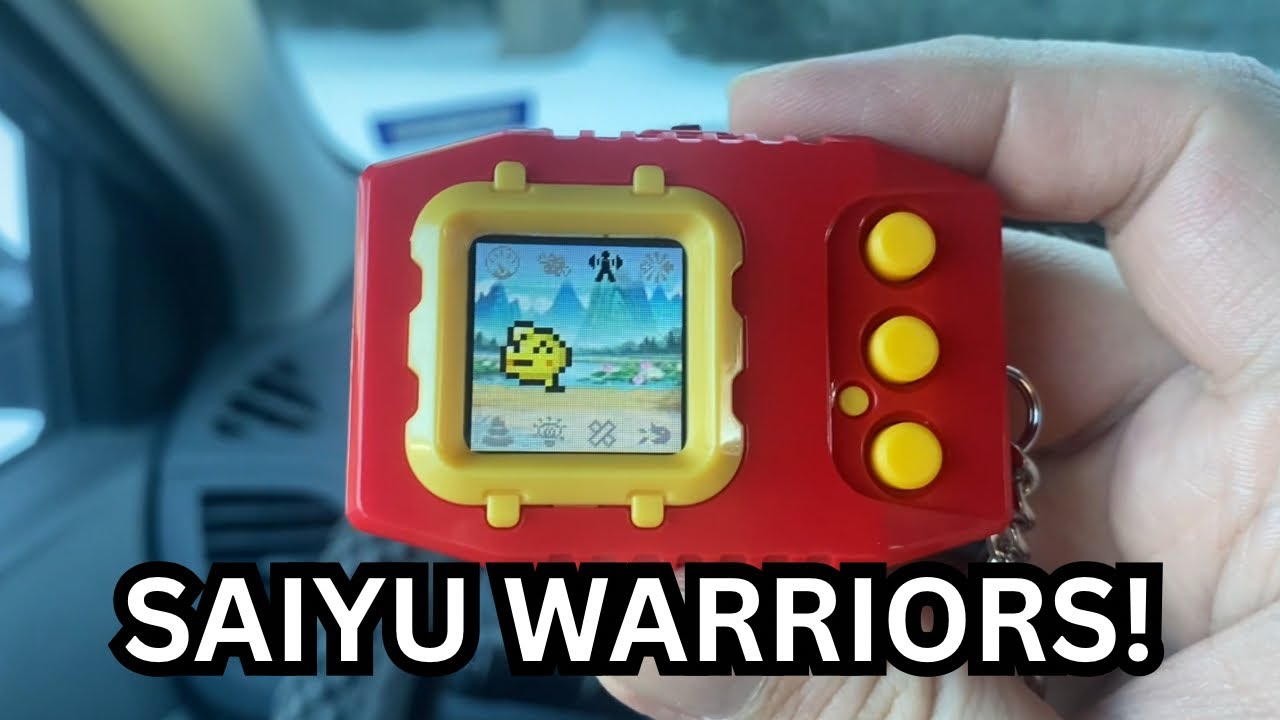 Впервые с воинами Сайю! - Digimon Color V-Pet Digimon #digimon