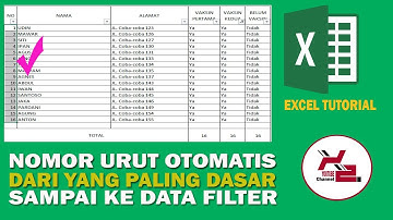 MEMBUAT NOMOR URUT OTOMATIS DARI DASAR SAMPAI FILTER