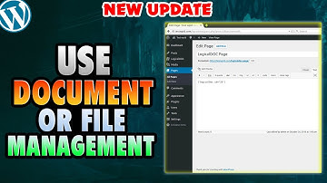 How to use WordPress for document management or file management