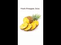 How to make fresh Pineapple Juice at Home