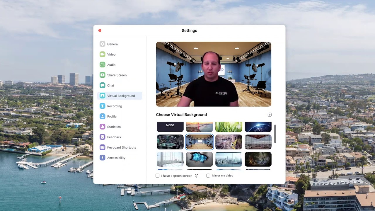 How to make a branded custom background on ZOOM! - youtube