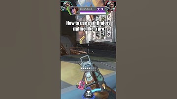 How to use Pathfinder zipline like the pros 😳 #apexlegends #shorts