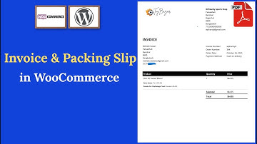 How to Generate Invoice and Packing Slip in WooCommerce | WooCommerce PDF Invoice Plugin Tutorial