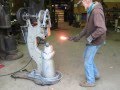 25 lb little giant power hammer drawing demo  45