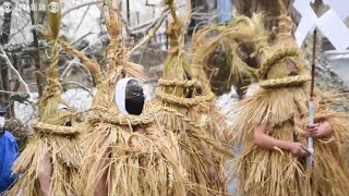 「普通の生活できるように」　宮城・米川の水かぶり　コロナ禍終息願い水まく