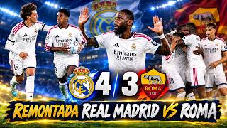 League des champions Remontada - Réal Madrid VS Roma (4 - 3)