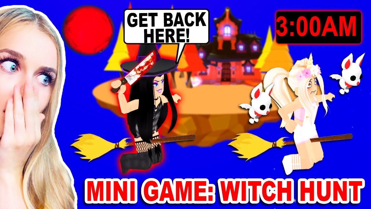 DO NOT Play This NEW HALLOWEEN GAME At 3AM In Adopt Me Roblox