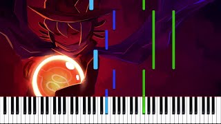 OneShot // Niko and the World Machine | LyricWulf Piano Tutorial on Synthesia chords