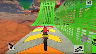 🏍[Bike vs Stunt Tracks] Bike Impossible Track Race 3D Motorcycle Stunts #2|Bike Games
